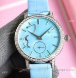 Swiss Copy Vacheron Constantin Traditionnelle Power Reserve Watches 36mm Sky Blue Dial